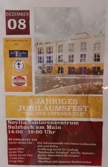 Jubiuläumsfest Novida